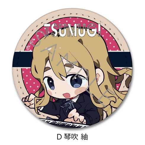 『けいおん!』レザーバッジ(丸形) D 琴吹紬